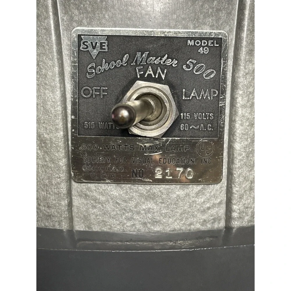 SVE School‎ Master 500 Model 49 Tested Works